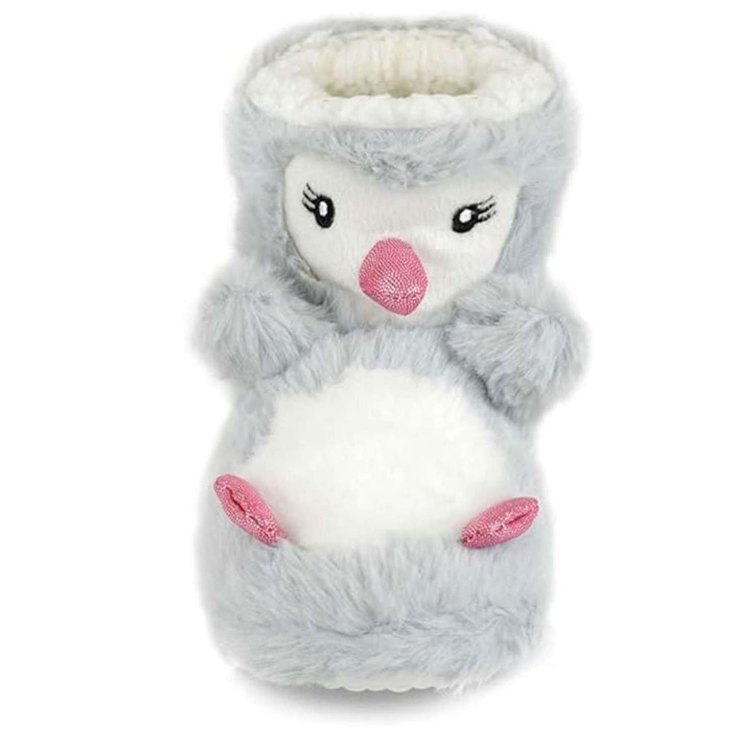 A2Z 4 Kids Boys Girls Cute 3D Animal Booties Winter Plush Warm Kids Slippers