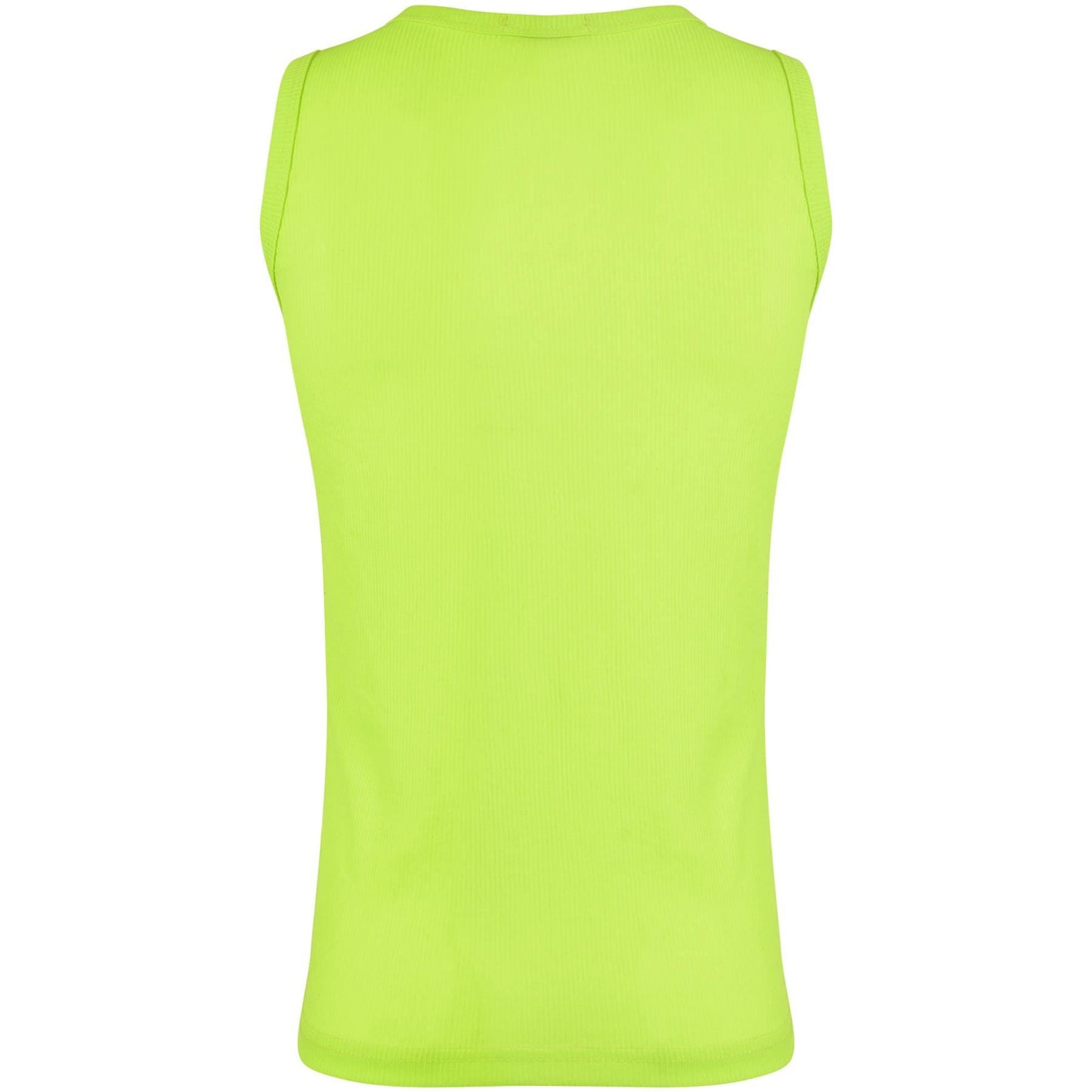 Girls Ribbed Vest Kids Stylish Top Fashion T Shirt Age 5 6 7 8 9 10 11 12 13 Yr