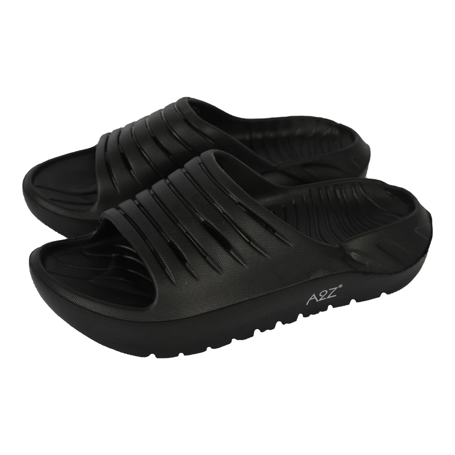 A2Z Mens Sliders Shower Sandals EVA Non Slip Slip On Pool Beach Slides Open Toe