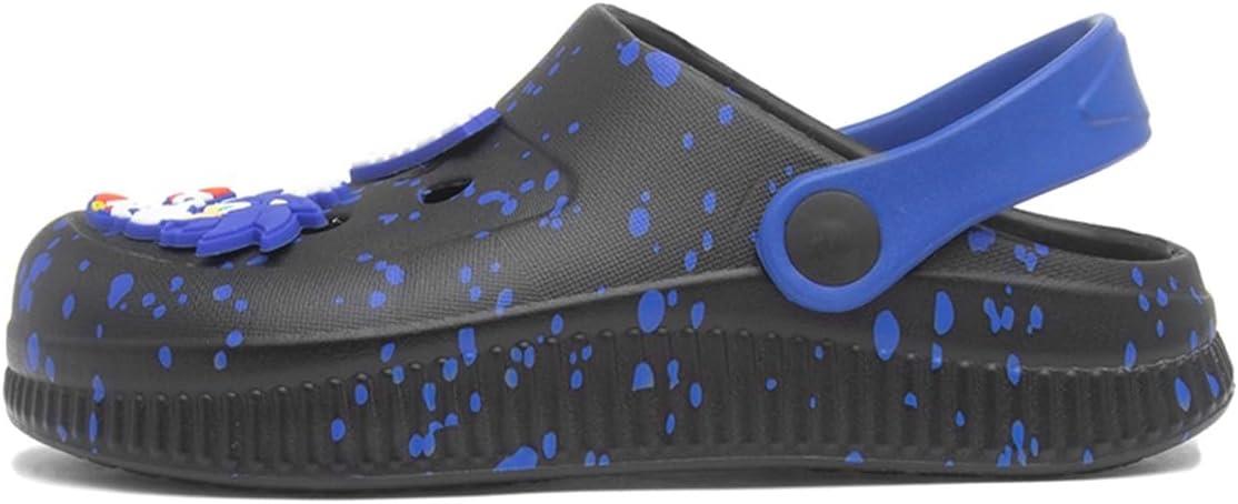 Kids Sonic The Hedgehog Boys Clogs with Charms Lightweight EVA Official Sandals