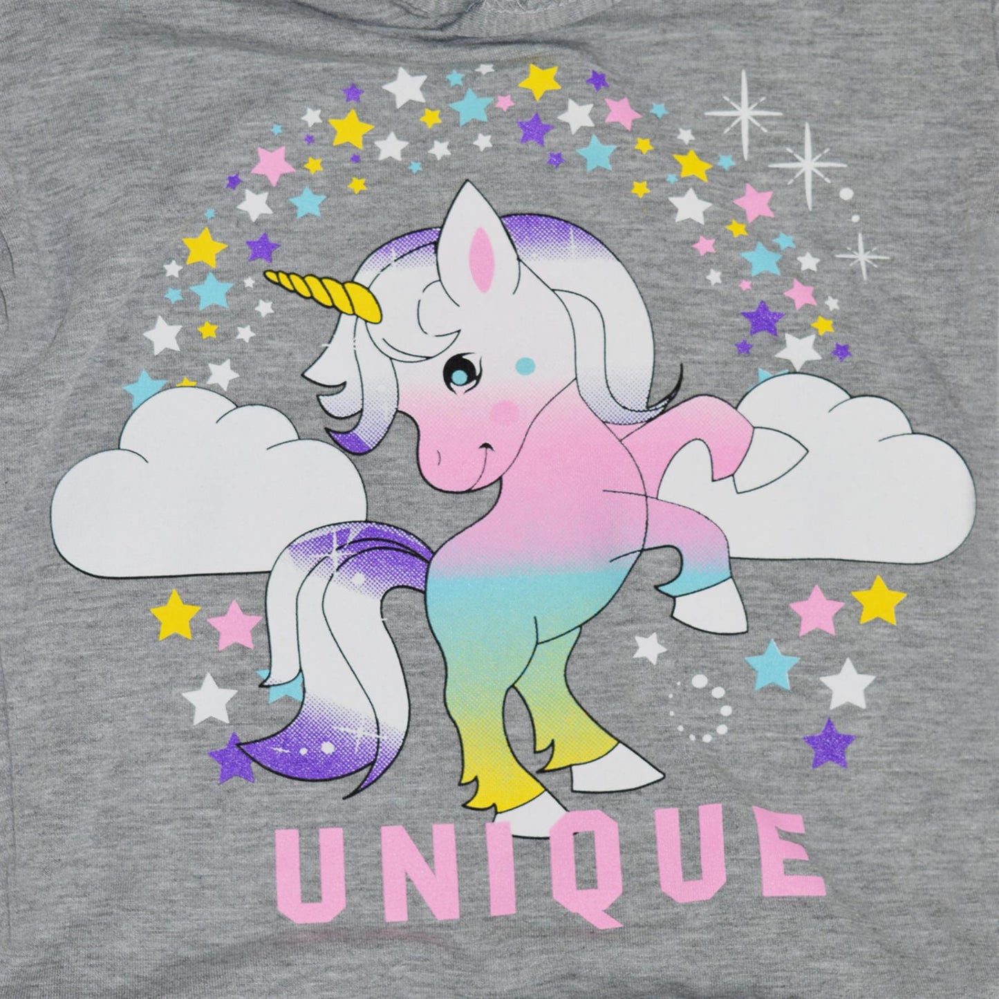 Kids Girls Top Dabbing Unicorn Floss Unique Rainbow Hooded Legging Set Tracksuit