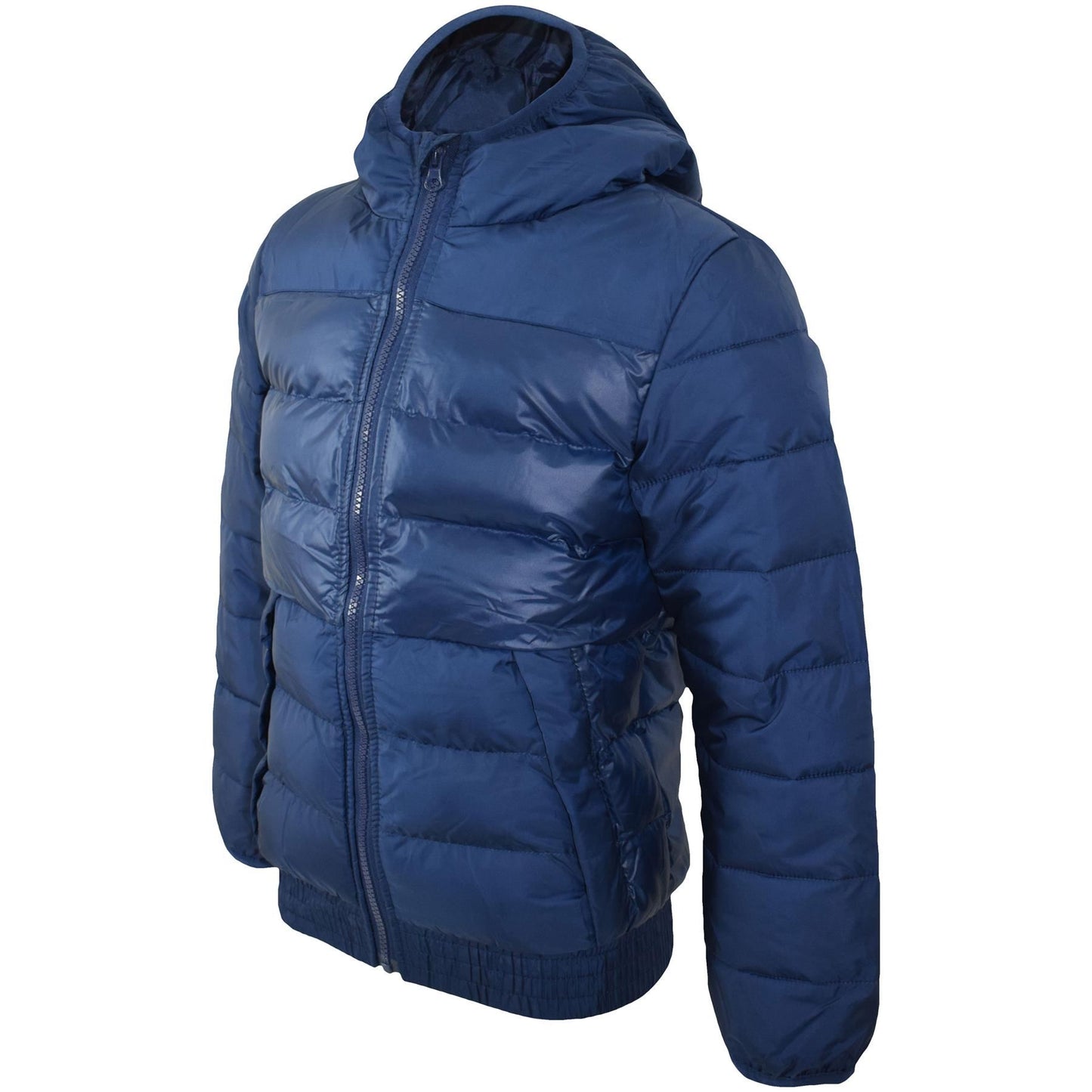 Kids Boys Fashion Padded Casual School Jacket Bubble Winter Wear Coat 5-13 Years