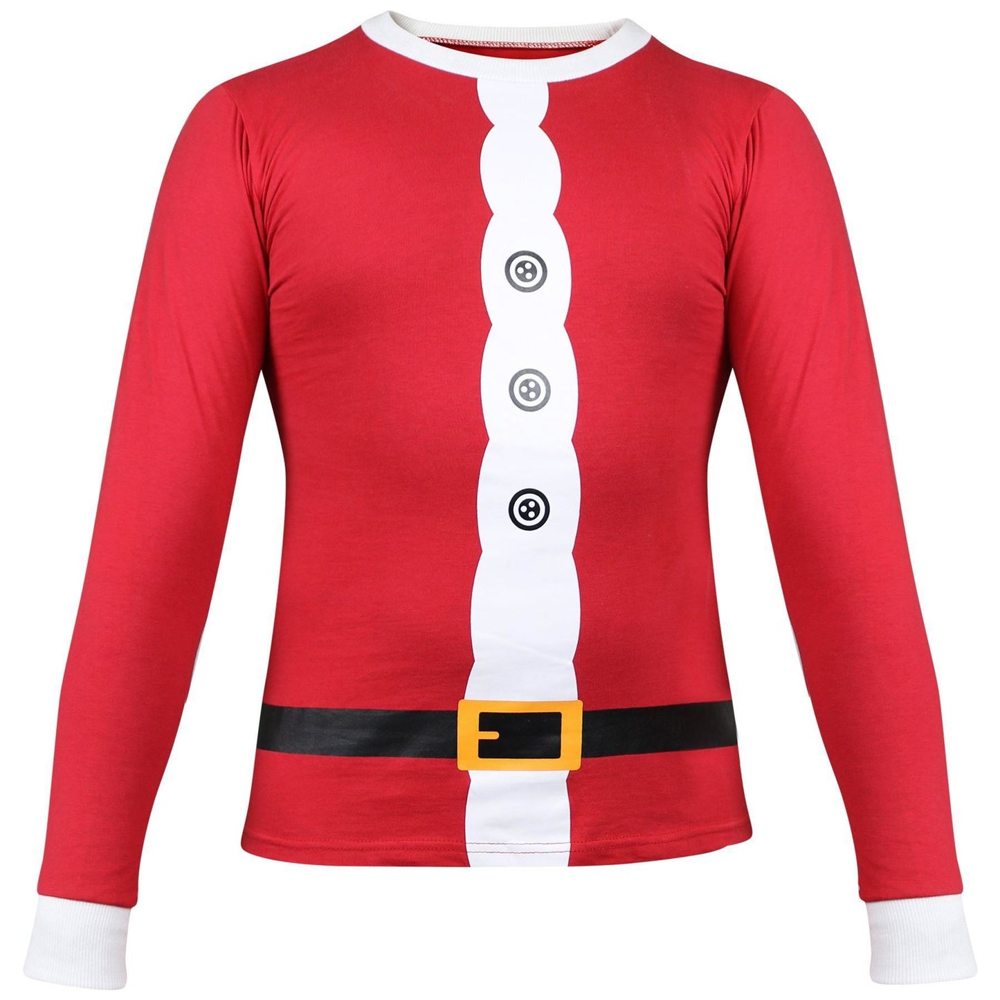 Kids Girls Boys Christmas Santa Pyjamas Festive Xmas Costume PJS Set 2-13 Year