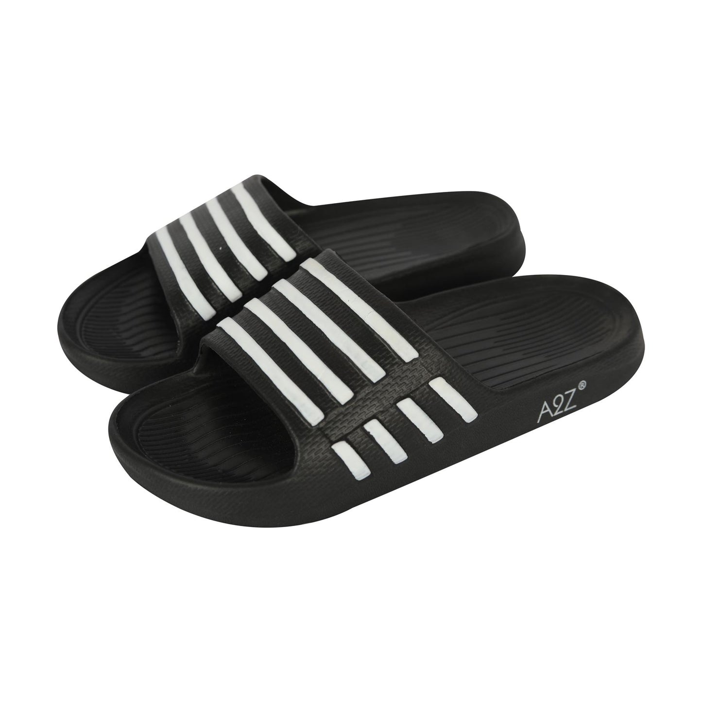 A2Z Mens Womens Boys Girls EVA Sliders Soft Pool Slides Non Slip Shower Slippers