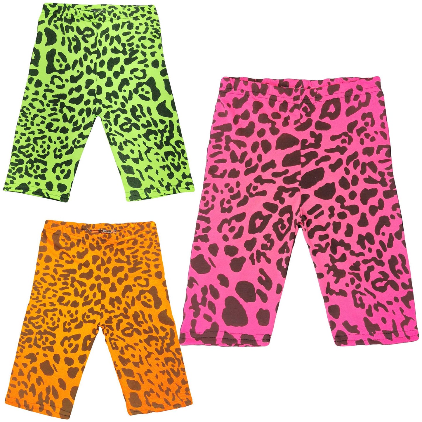 Kids Girls Cycling Shorts Gym Summer Short Knee Length Half Pant Age 5-13 Years