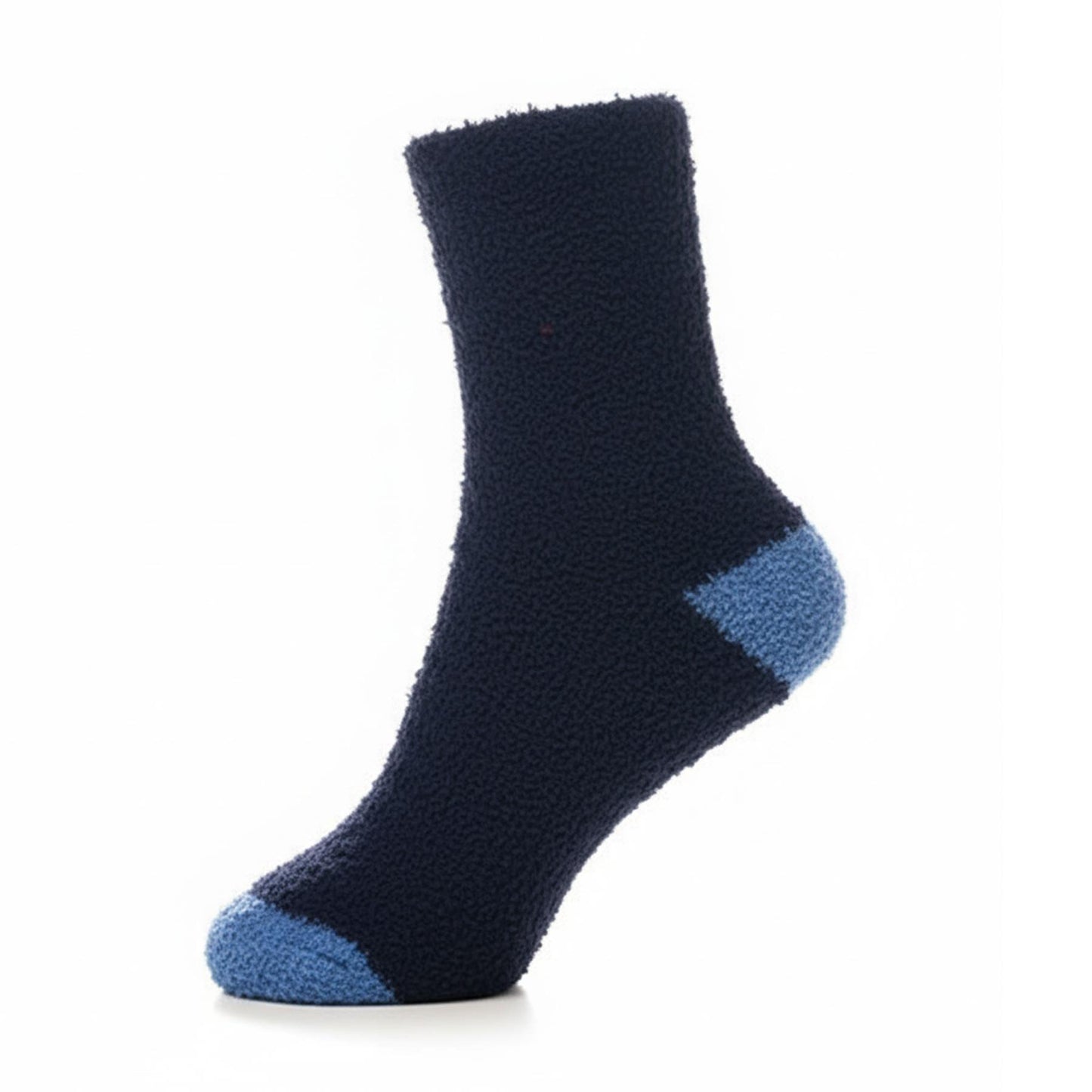 Kids Boys Cosy Thermal Socks Super Soft Fluffy Warm Non Skid Grippers Socks