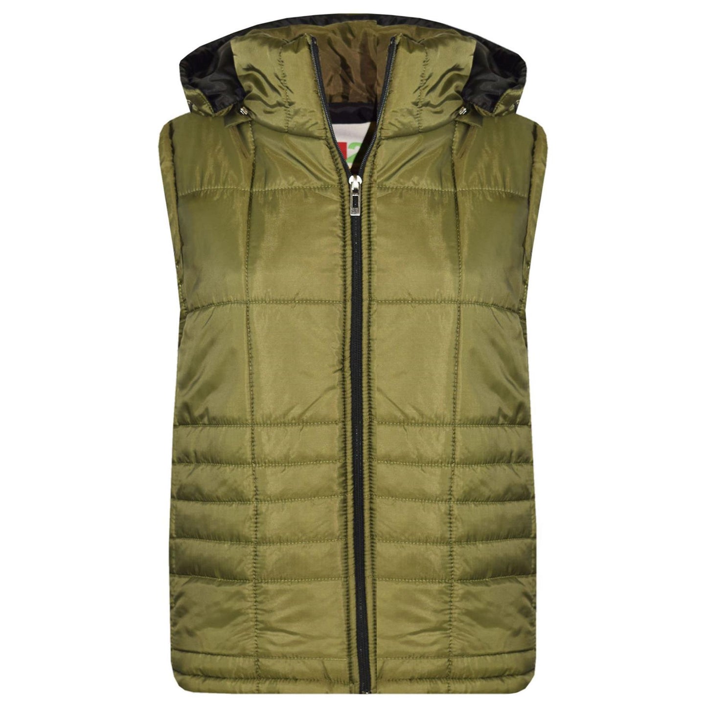 A2Z 4 Kids Girls Boys Sleeveless Hooded Padded Quilted Lined Gilet Bodywarmer Fashion Jackets Age 5 6 7 8 9 10 11 12 13 Years