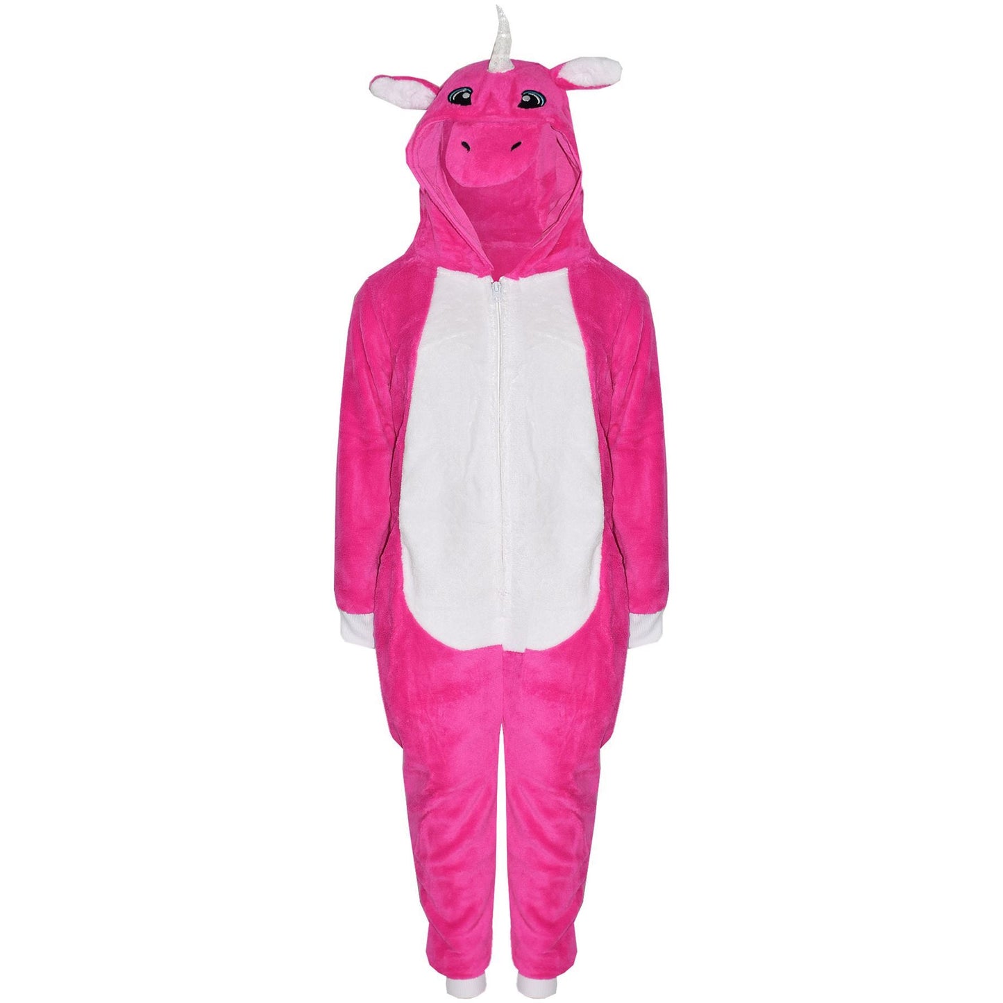 Kids Fleece A2Z Onesie One Piece Animal Pyjamas Unicorn Sleepsuit For Boys Girls