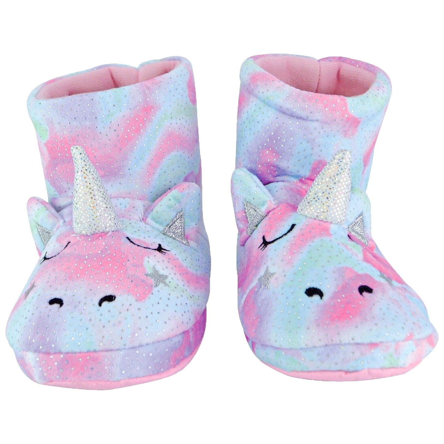 A2Z 4 Kids Boys Girls Cute 3D Animal Booties Winter Plush Warm Kids Slippers