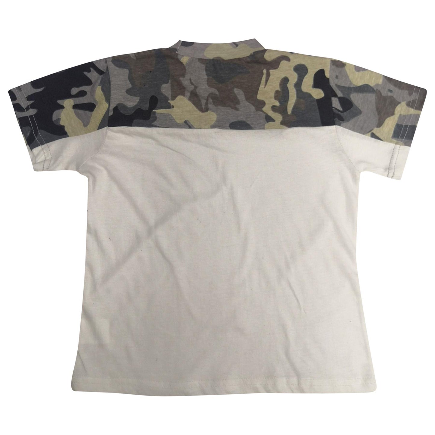 A2Z 4 Kids Boys T-shirt Top Shorts Set Camouflage Contrast Panel Top Outfit Sets