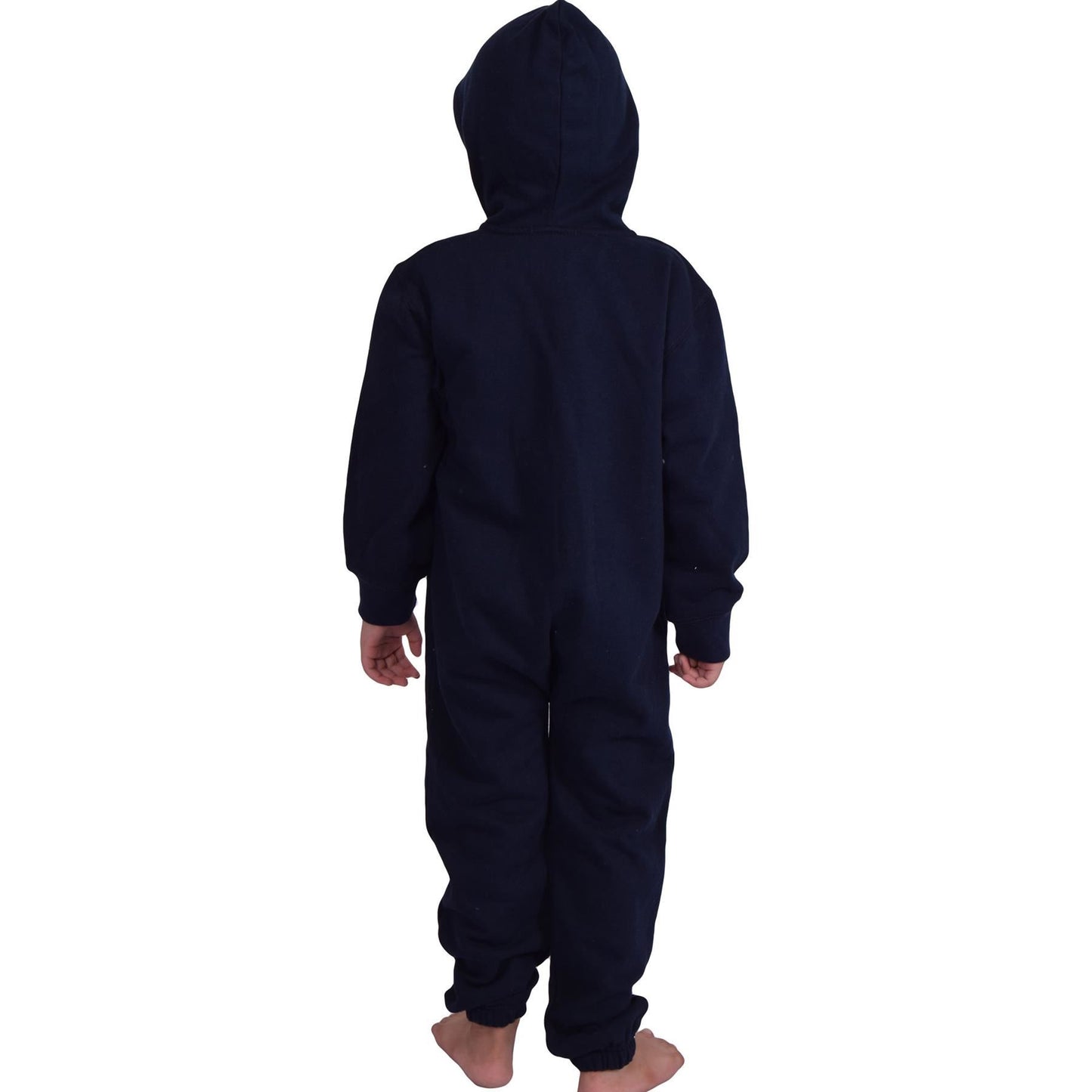 A2Z Onesie One Piece Kids Navy Pyjamas Sleepsuit Costume Girls & Boys 5-13 Years