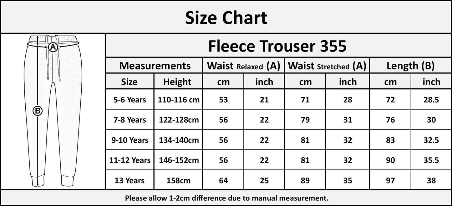 A2Z 4 Kids Girls Boys Fleece Jogging Bottoms Trouser Activewear Gifts Childrens