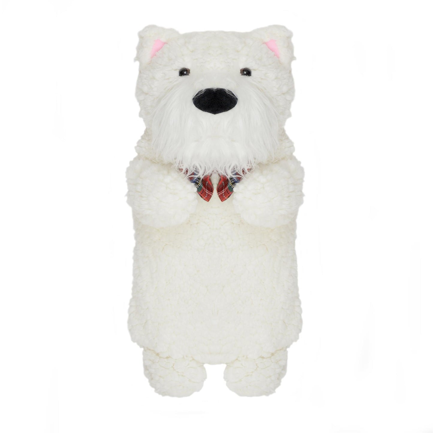 A2Z Hot Water Bottles 3D Animal Scotty Dog 750ML Cosy Fleece Cover Heat Therapy