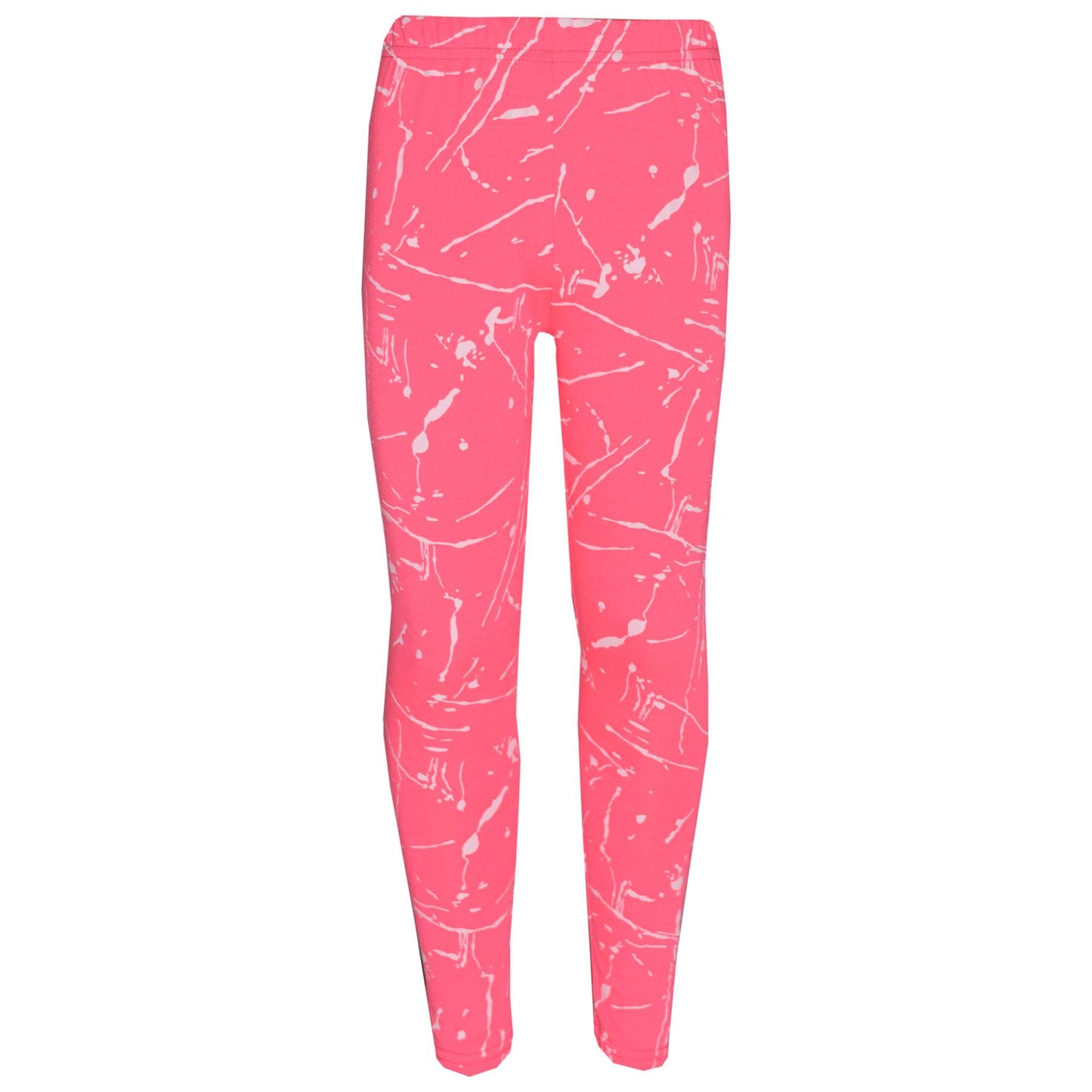 Girls Top Kids Splash Print Stylish Crop Top & Fashion Legging Set Age 7-13 Year