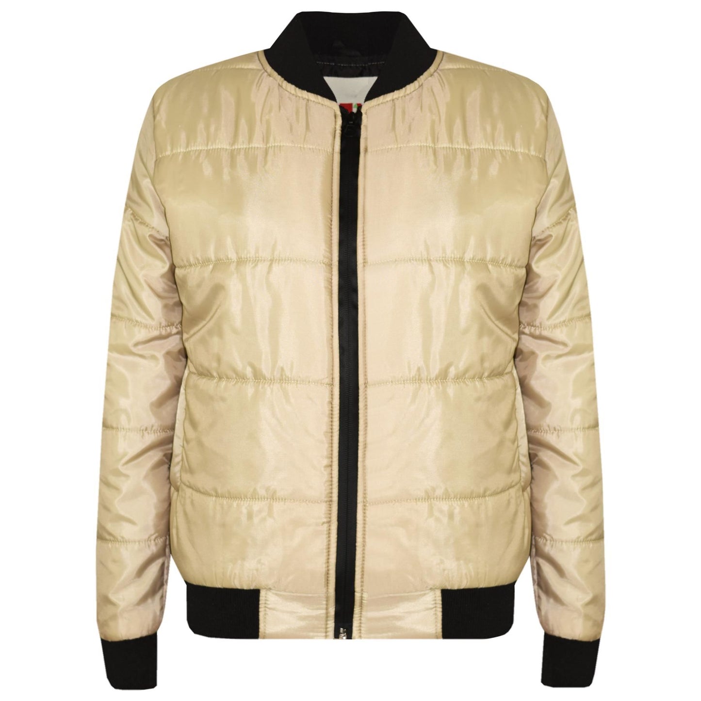 Kids Bomber Jacket Lightweight Puffer Coat School Fashion For Girls Boys 5-13 Yr