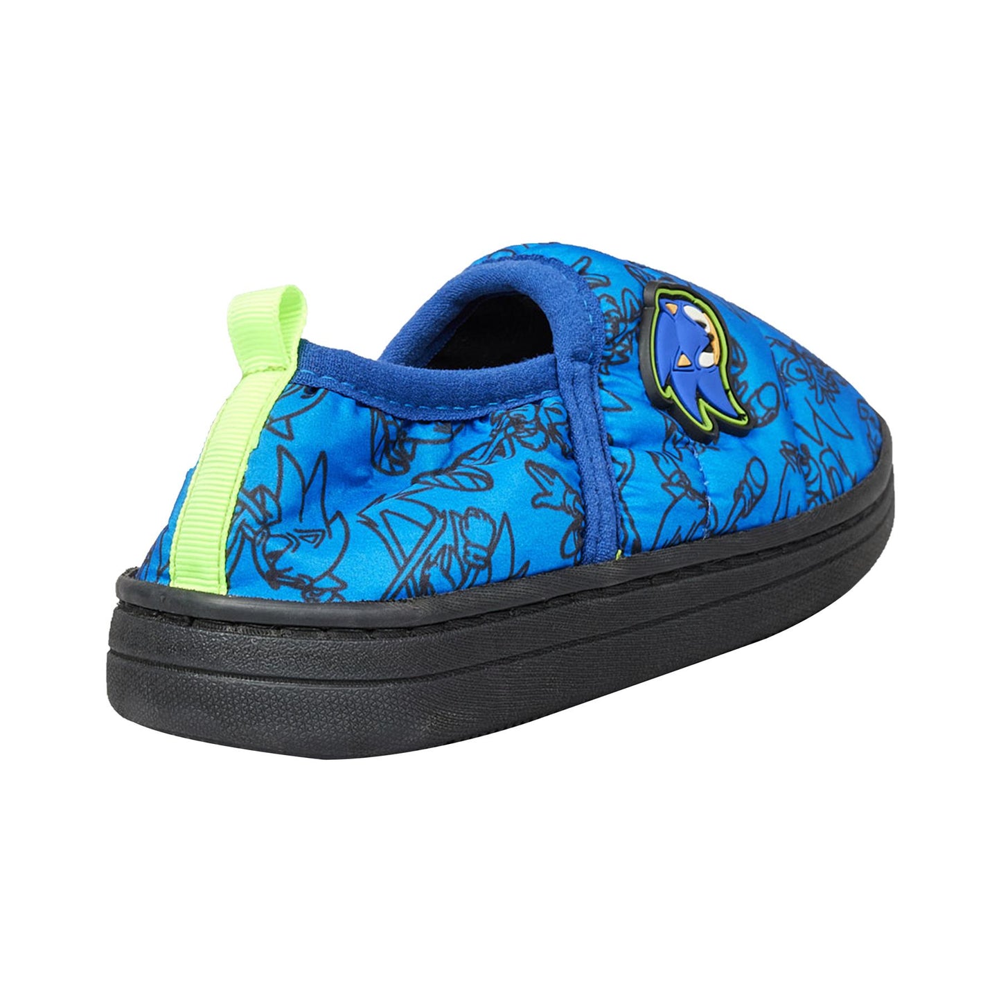 Sonic the Hedgehog Kids Slippers Boys Girls Official SEGA Character Shoes