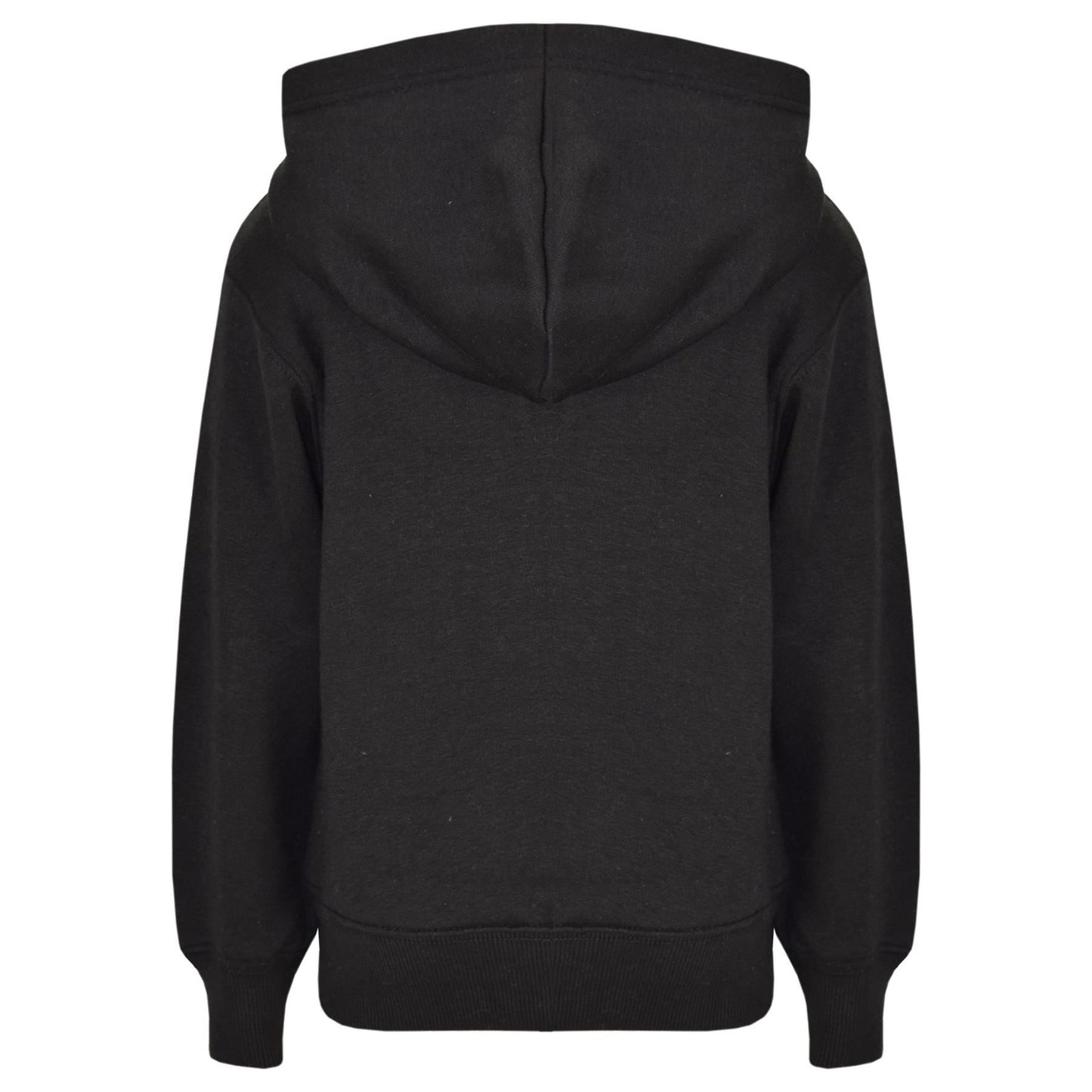 Kids Girls Boys Plain Tracksuit Hooded Hoodie Bottom Jog Suit Joggers 5-13 Years