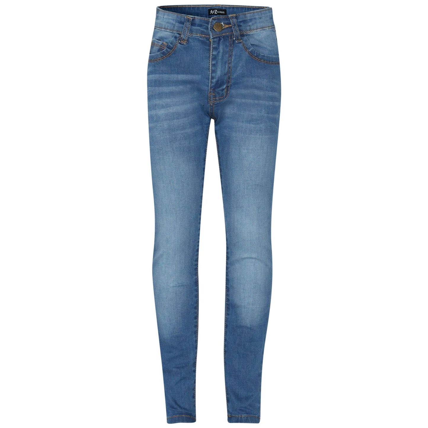 Girls Skinny Jeans Denim Pants Fit Trousers Jeans for Children Age 3-14 Years