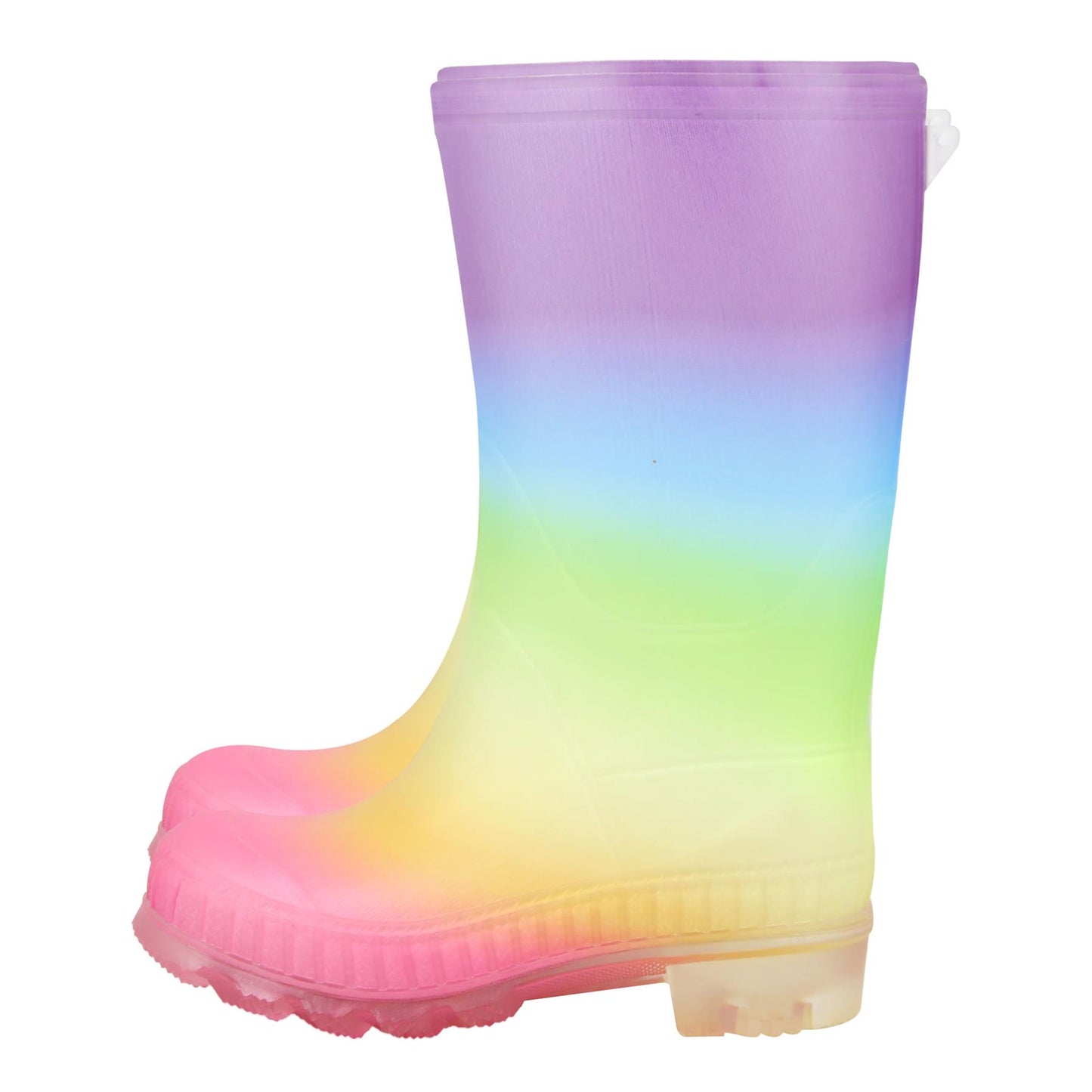 A2Z 4 Kids Girls Rainbow Wellies Waterproof PVC Rain Boots Wellington Snow Boot