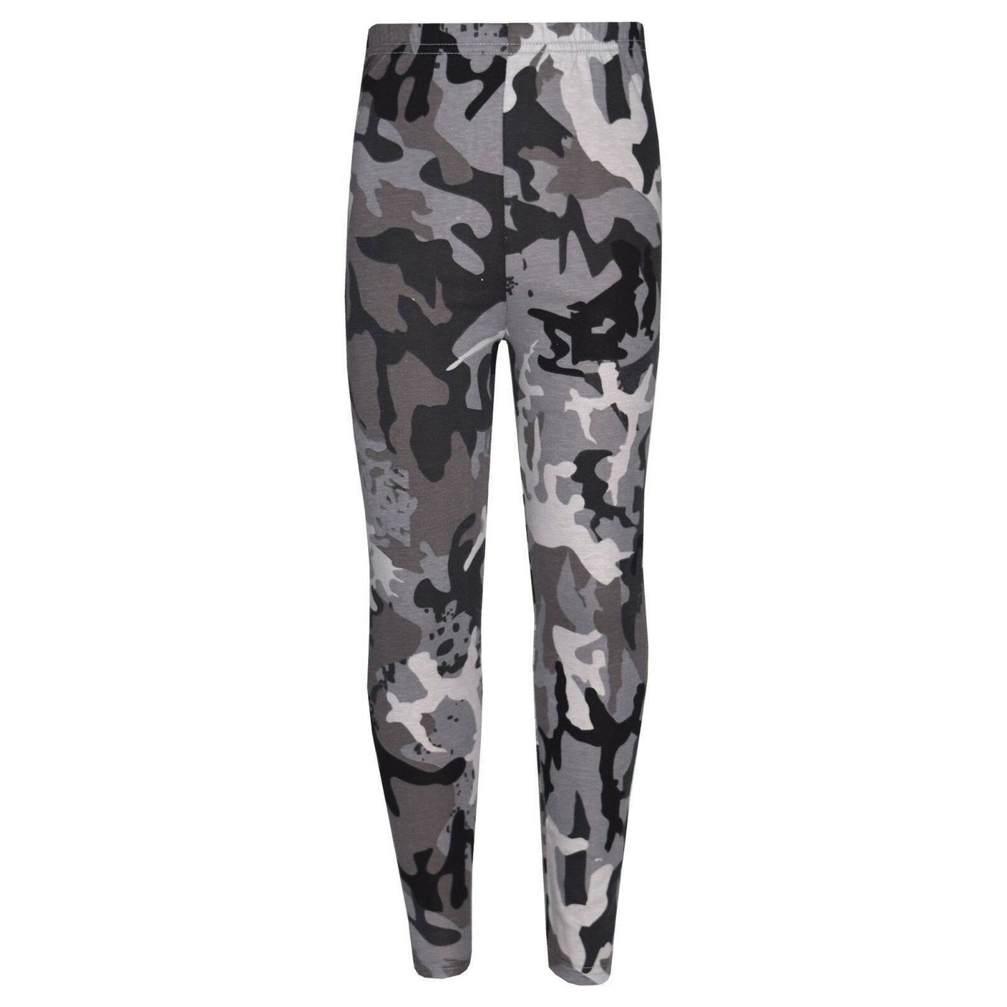 Kids Girls Legging Designer's Camouflage Print Trendy Fashion Leggings 5-13 Year