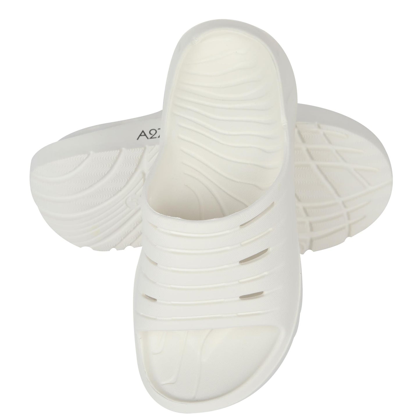 A2Z Mens Sliders Shower Sandals EVA Non Slip Slip On Pool Beach Slides Open Toe