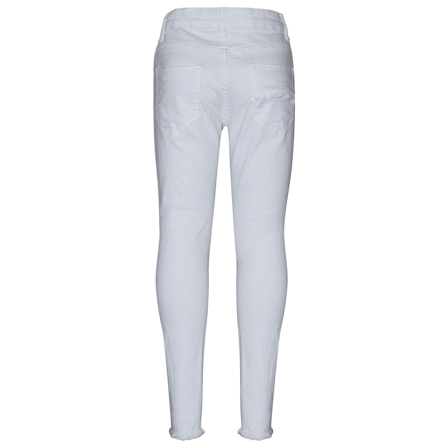 Kids Girls Stretchy Jeans Ripped Denim Pants Trousers Jeggings Age 3-14 Years