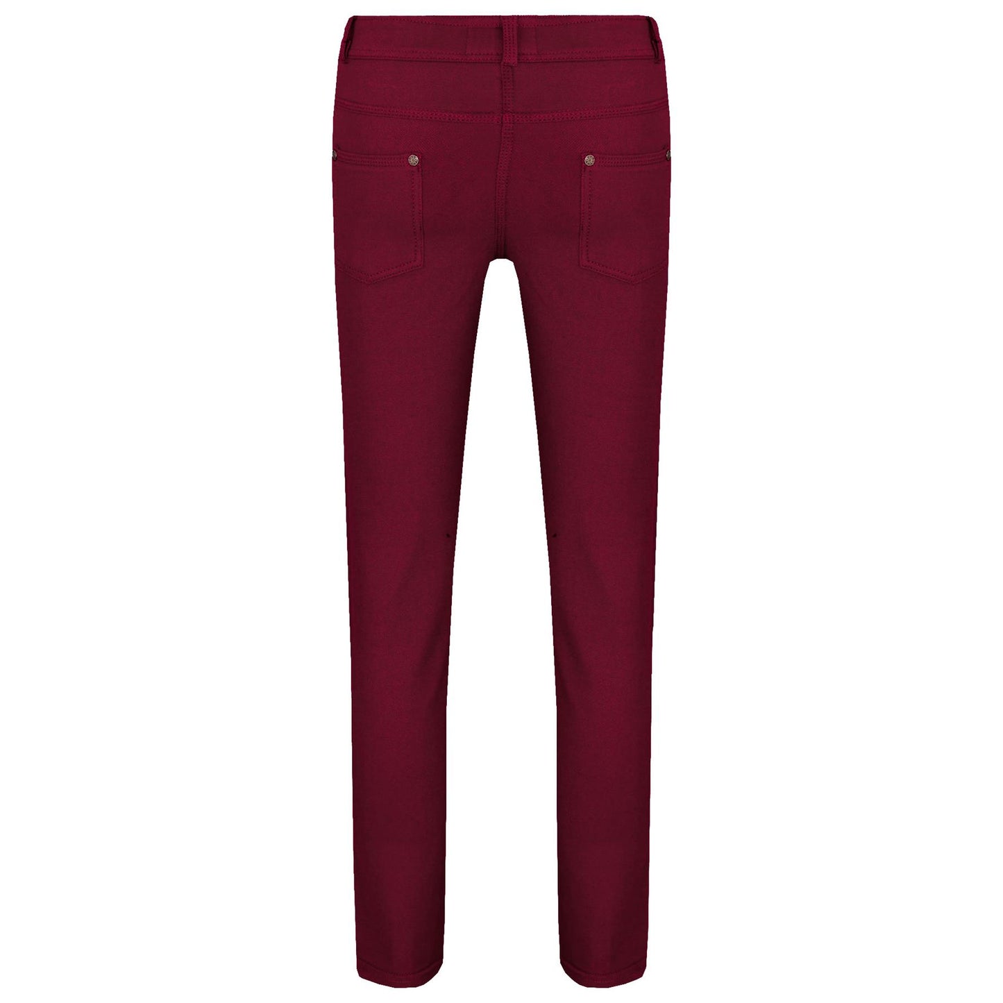 Kids Skinny Jeans Girls Stretchy Jeggings Fit Pants Coloured Trousers 5-13 Years