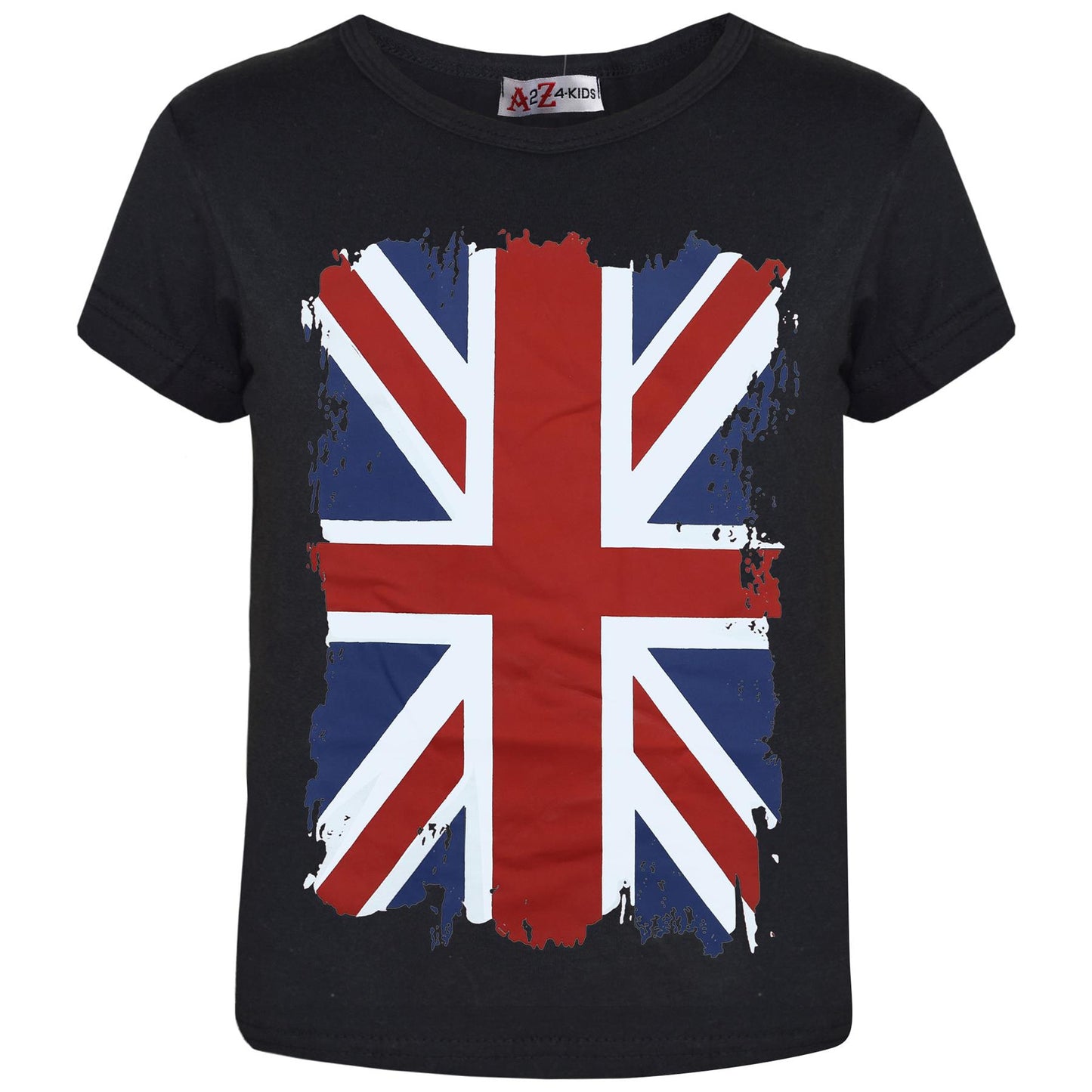 Kids Unisex England Flag Print Football World Cup Soft T Shirt Top