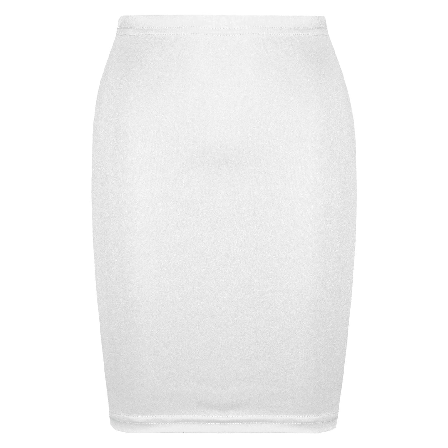 Kids Girls Plain Pencil Skirt Trendy Summer Clothing Sets Age 5-13 Years