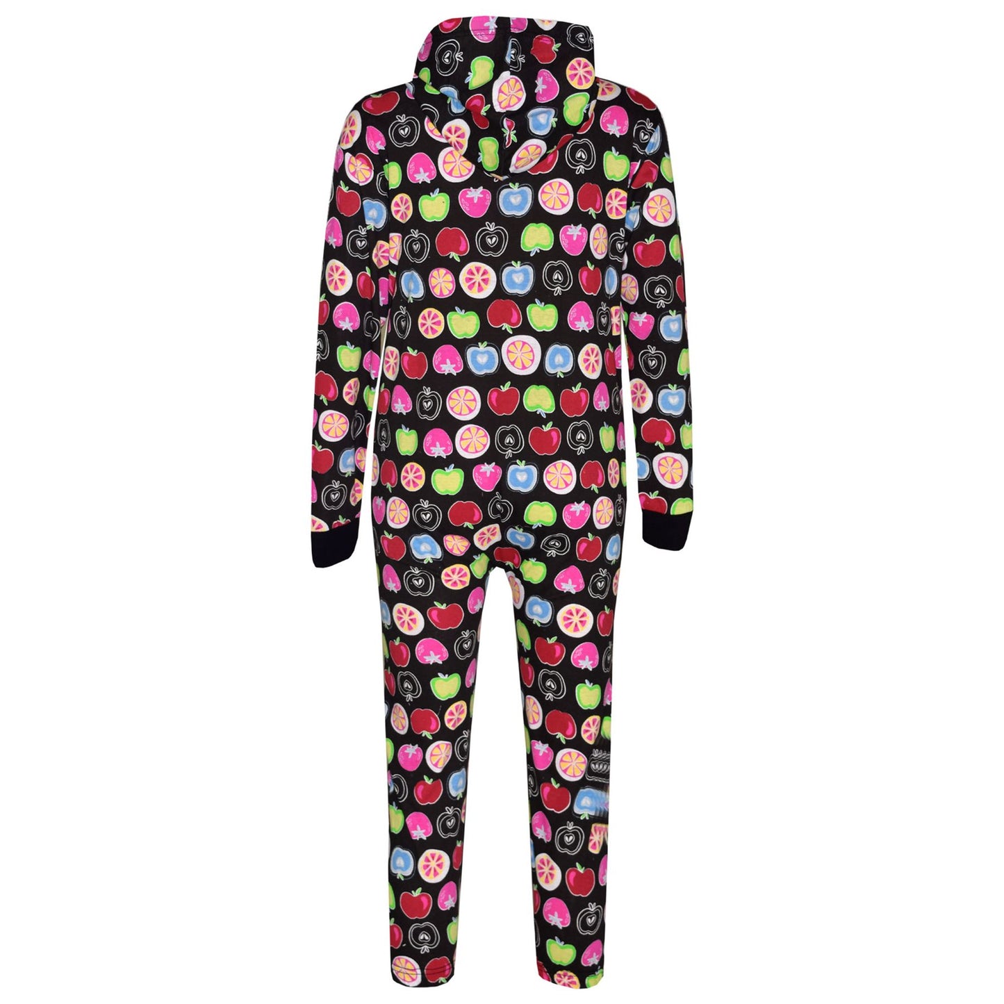 Kids Girls Boys Fruit Print Adorable Comfy Costume A2Z Onesie One Piece Pyjamas