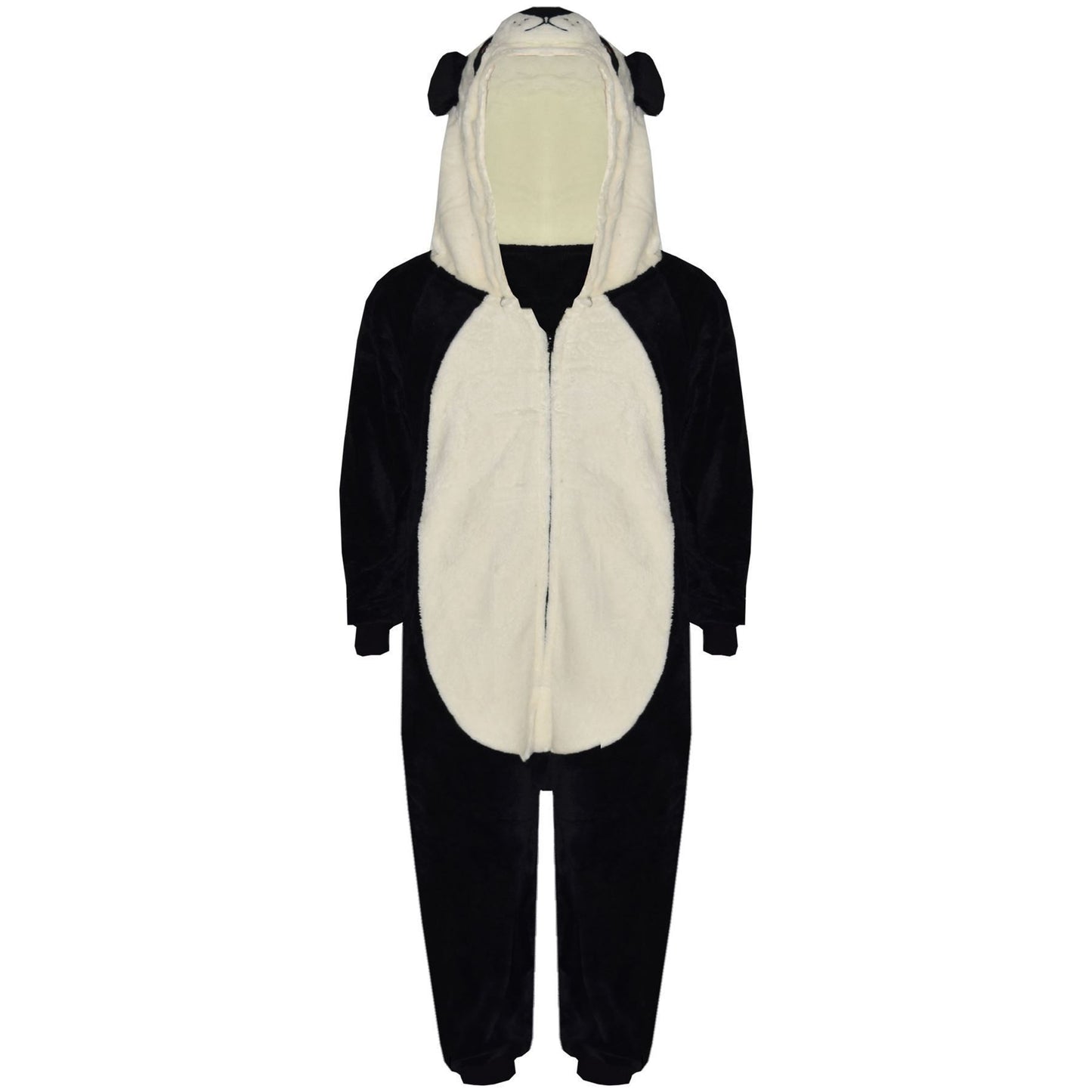 Kids Girls Boys A2Z Onesie One Piece Soft Fluffy Panda Halloween Costume 7-13 Yr