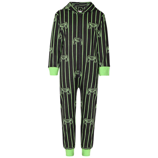 A2Z 4 Kids Girls Boys A2Z Onesie One Piece Pyjamas Game Controller Outfit