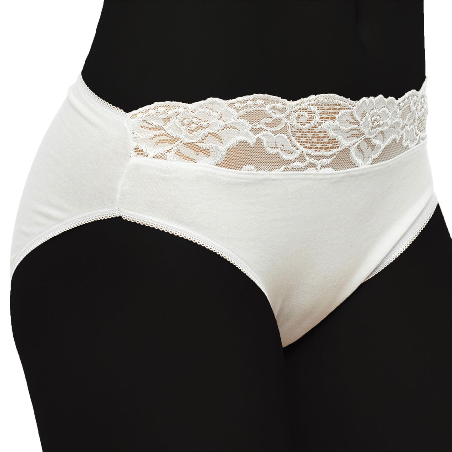 A2Z Ladies High Leg Briefs Underwear Pack Of 5 Adjustable Waist Hipster Shorts