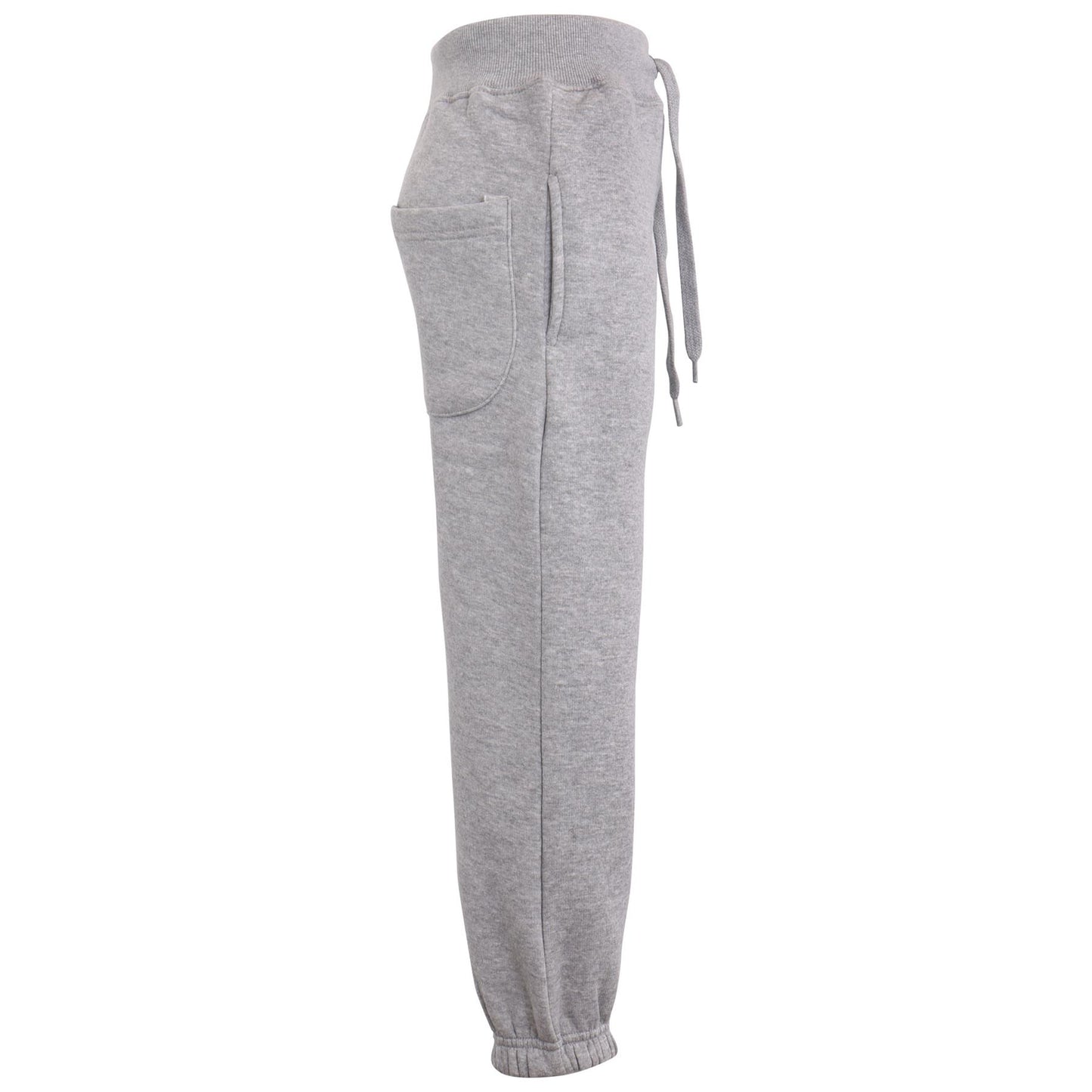 Kids Girls Boys Plain Tracksuit Hooded Hoodie Bottom Jog Suit Joggers 5-13 Years