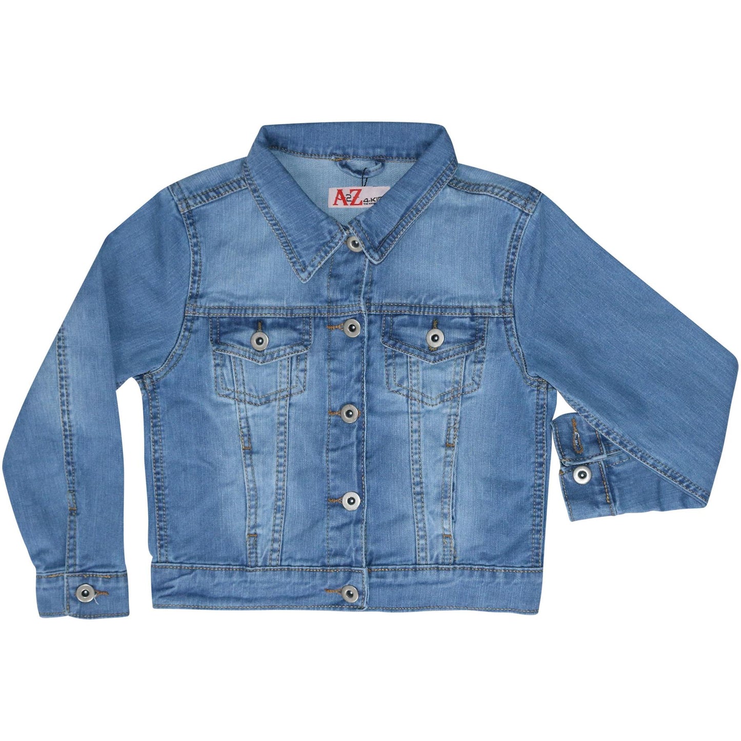 Kids Girls Jackets Denim Style Fashion Jean Jacket Coat New Age 3-13 Years