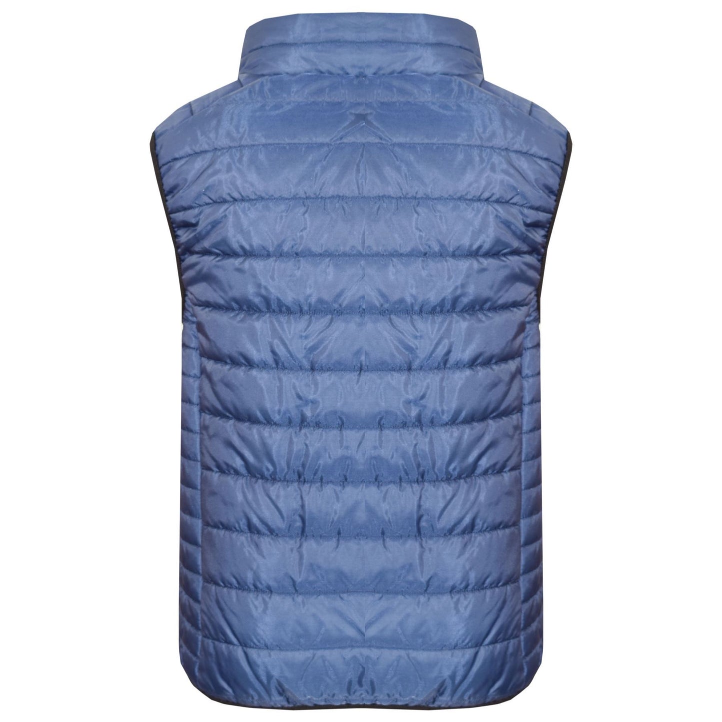 Kids Girls Boys Sleeveless High Neck Padded Lined Gilet Bodywarmer Jackets 5-13Y