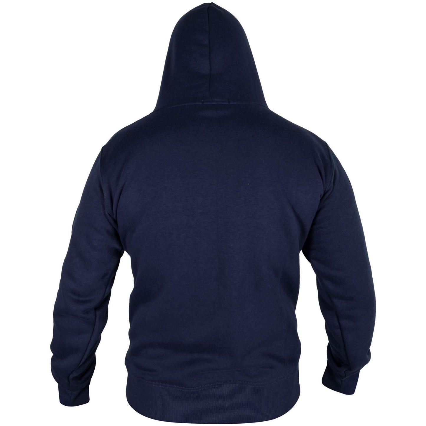 Mens Fleece Plain Zipper Hooded Long Sleeve Sweatshirt For Adults S-4XL