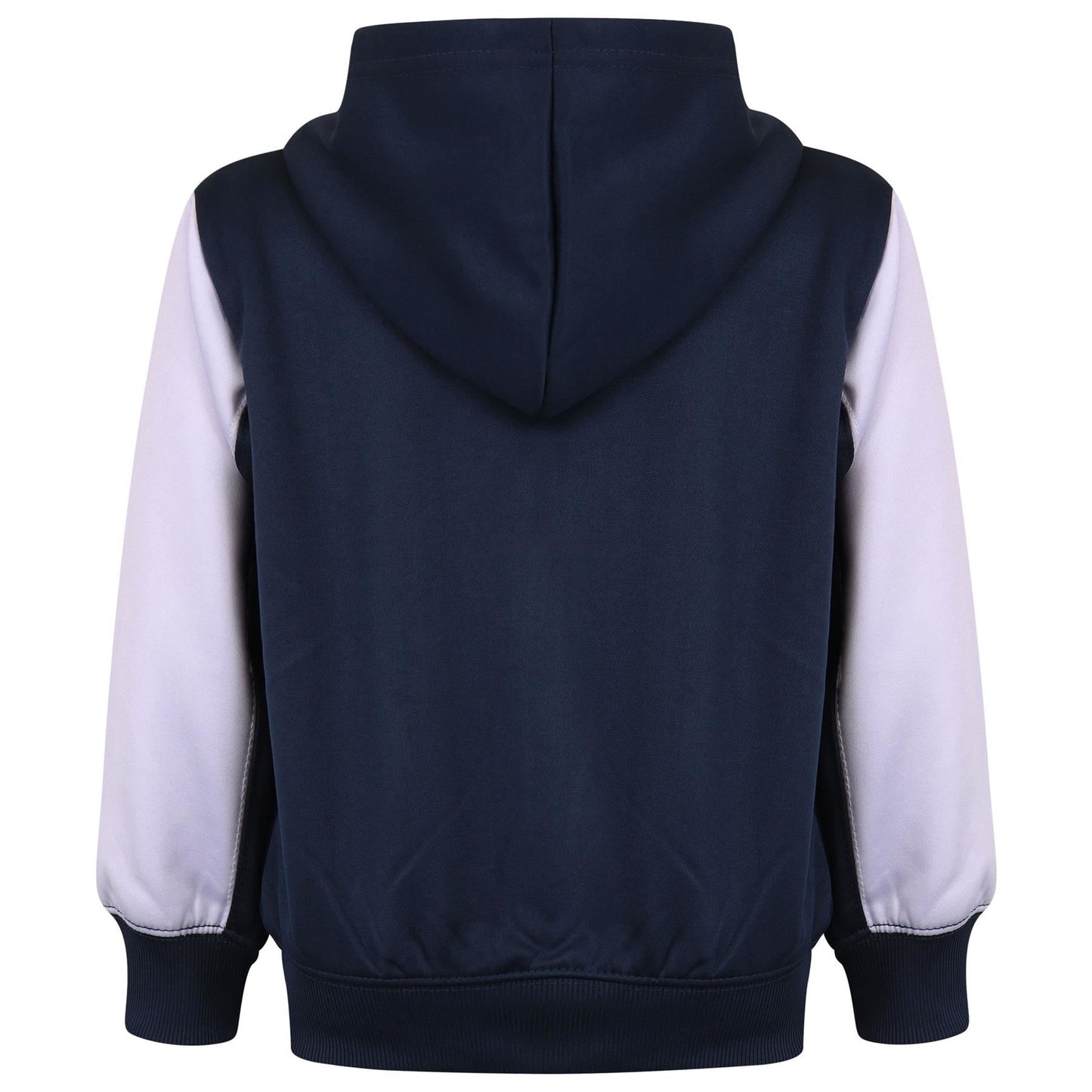 A2Z 4 Kids Girls Boys Unisex Tracksuit A2Z Embroidered Contrast Panelled Navy Fleece Hooded Hoodie Top Bottom School PE Jogging Suit Joggers