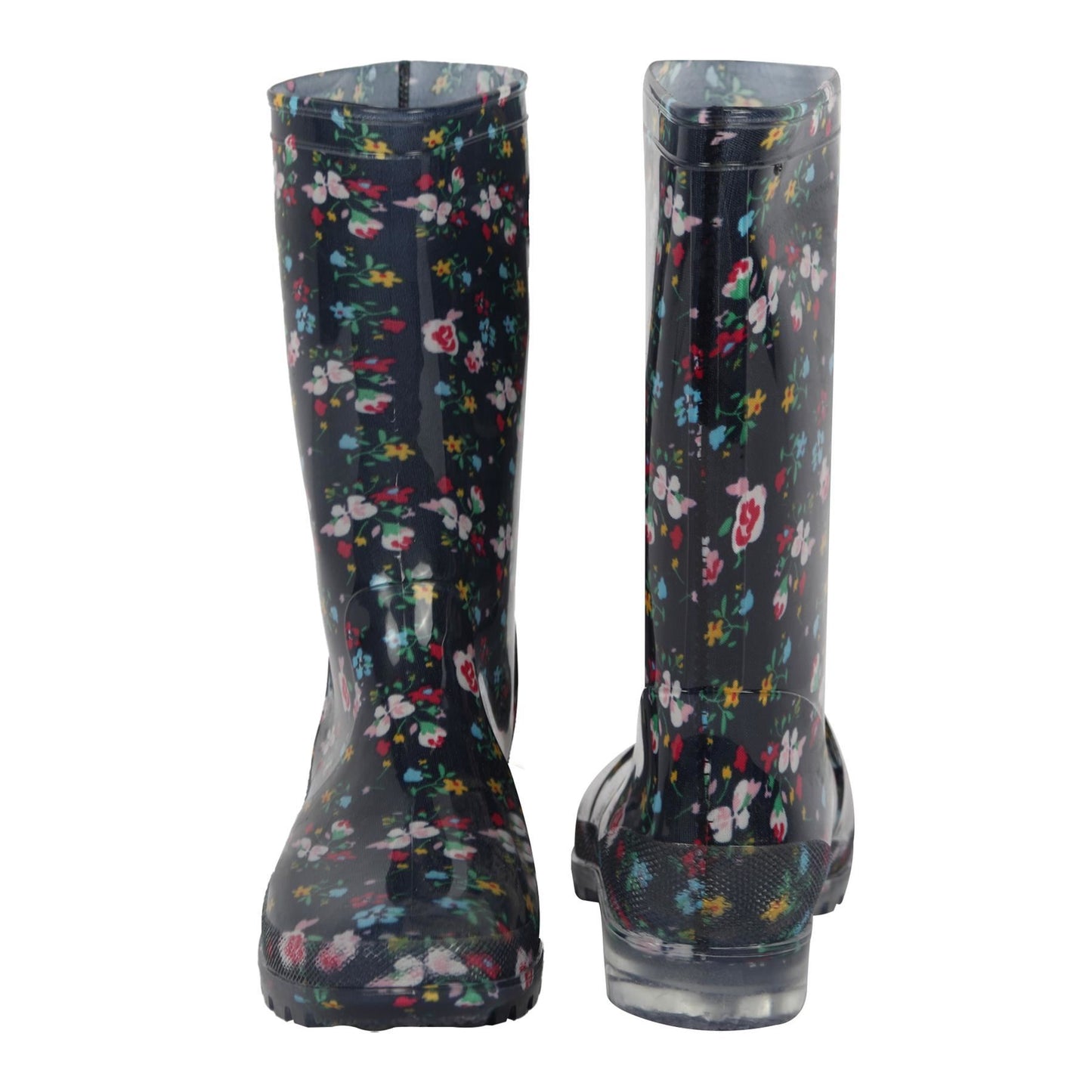 A2Z Ladies Anti-Skid Waterproof PVC Wellies Lightweight Women Wellington Boots