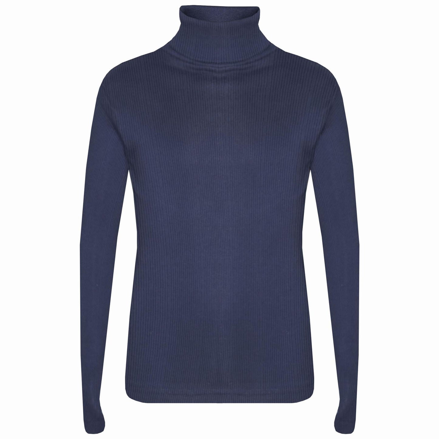 Kids Girls Polo Neck T Shirt Thick Cotton Turtleneck Jumper Long Sleeve Top 2-109
