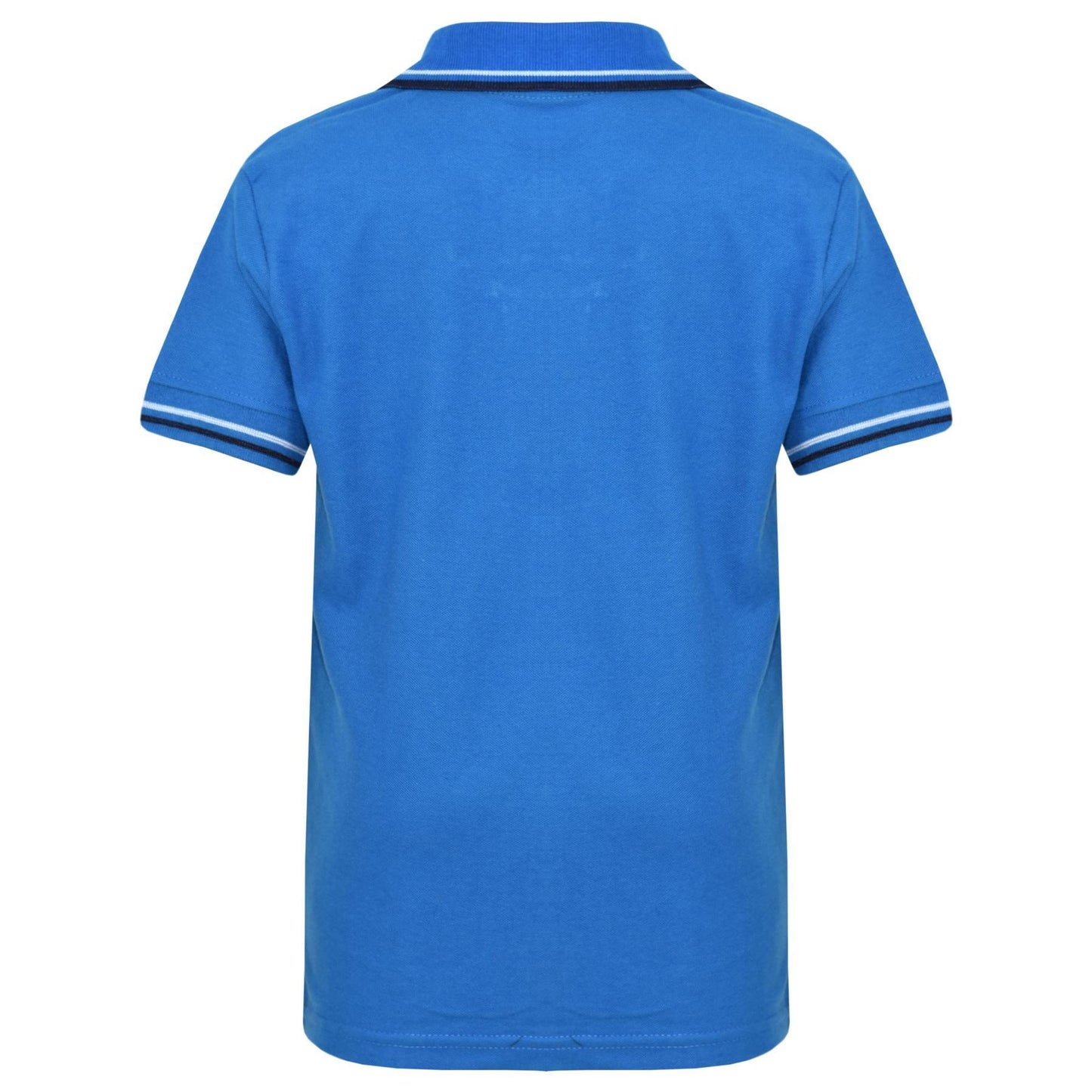 Kids Boys Girls Polo T Shirt Designer Plain Color School T-Shirts PE Top 3-13 Yr