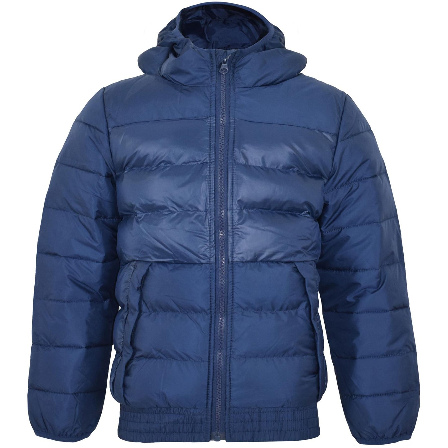 Kids Boys Fashion Padded Casual School Jacket Bubble Winter Wear Coat 5-13 Years