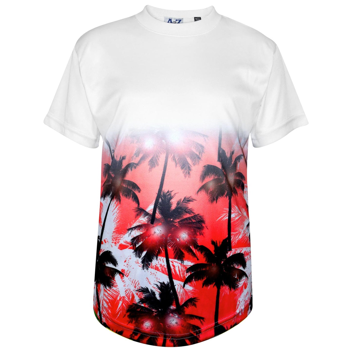 A2Z 4 Kids Tropical Palm Trees Top Shorts Short Sleeves  Outfit 5-13 years