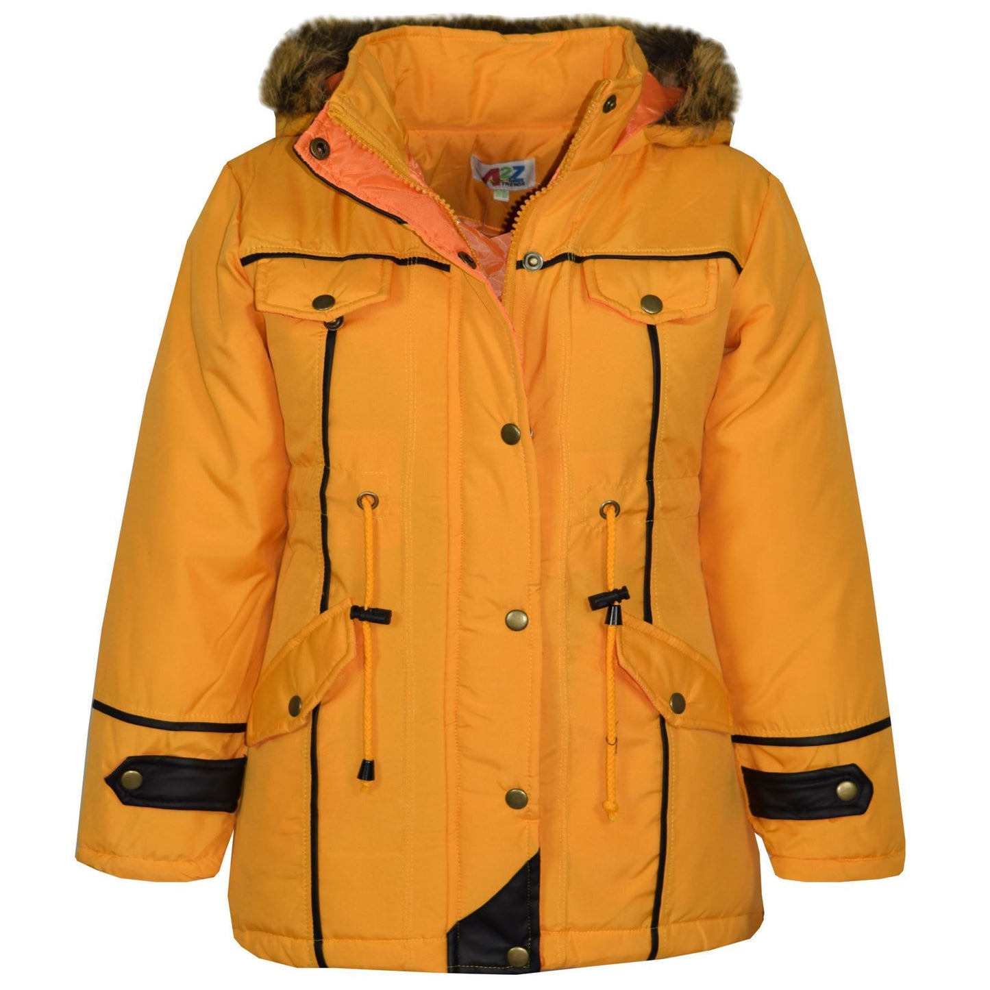 Kids Coat Girls  Parka Jacket Long Hooded Coat Summer Coats New Age 3-13 Years