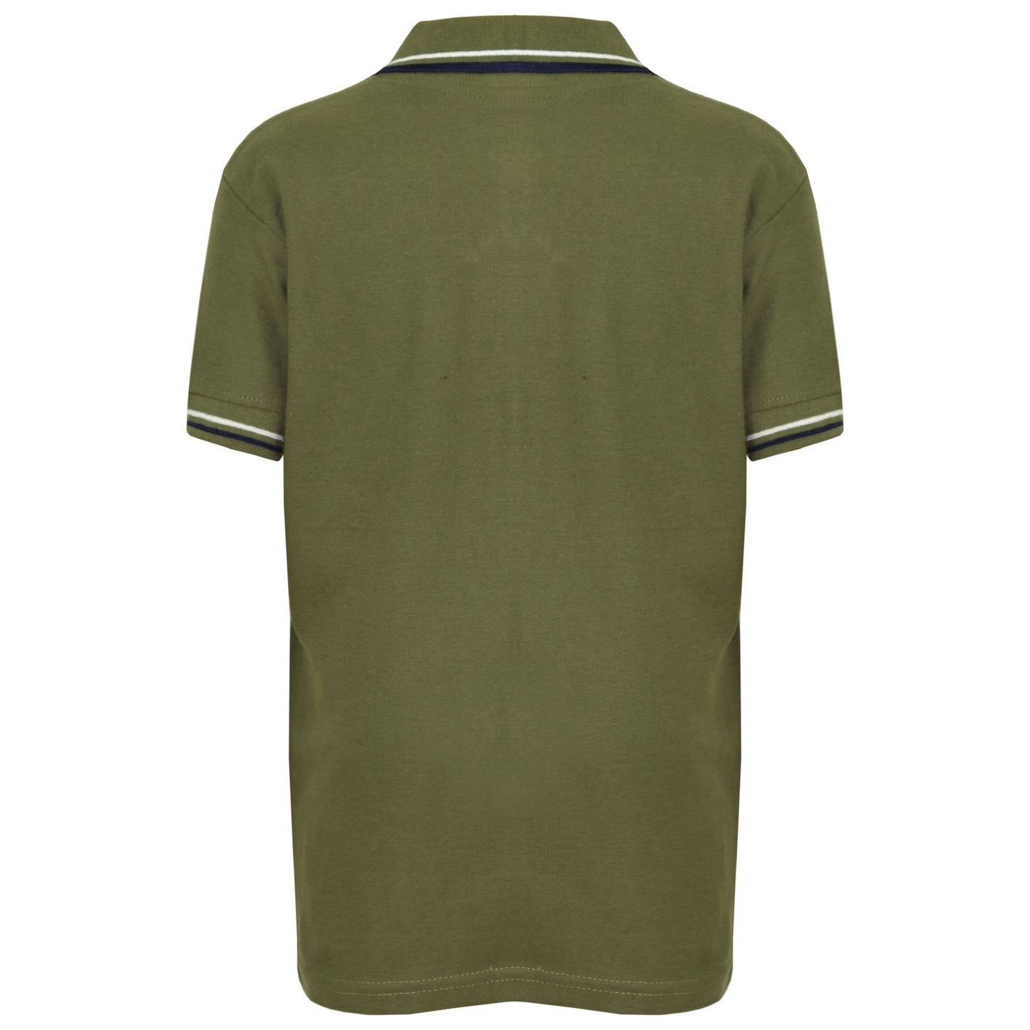 Kids Boys Girls Polo T Shirt Designer Plain Color School T-Shirts PE Top 3-13 Yr