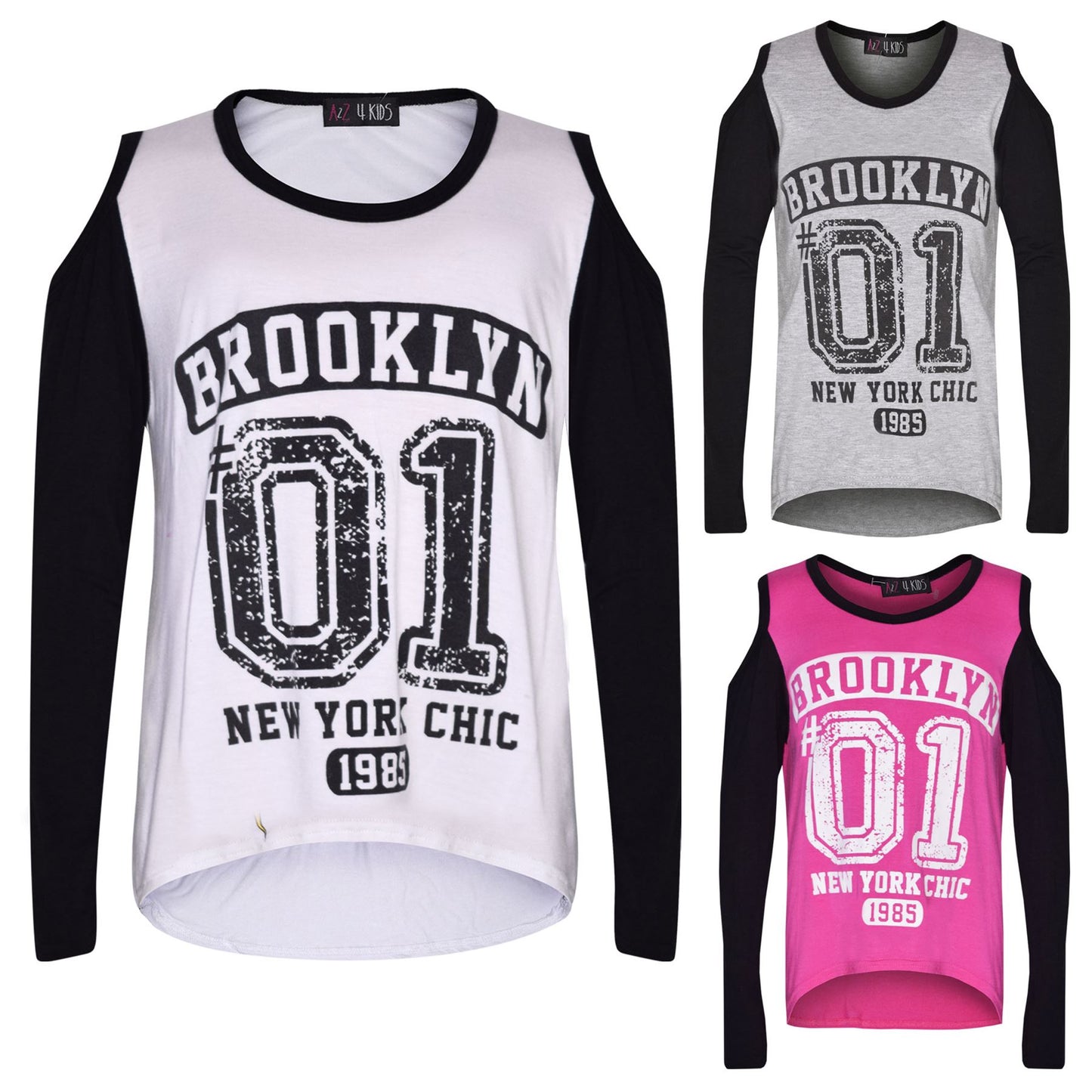 Girls Top Kids Brooklyn #01 Print Trendy Top & Fashion Legging Set 7-13 Years