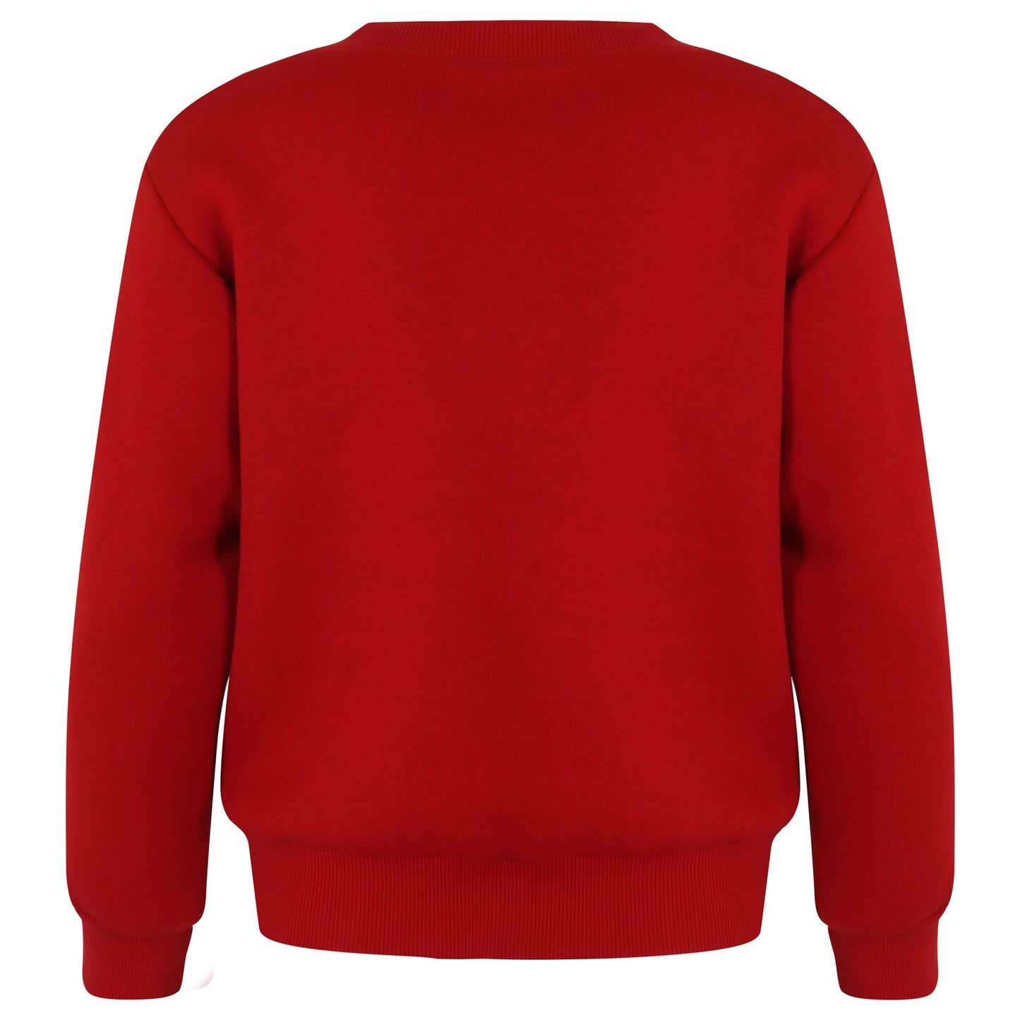 Kids Girls Boys Christmas Penguin Face Sweatshirt Long Sleeve Trendy Jumper 2-13