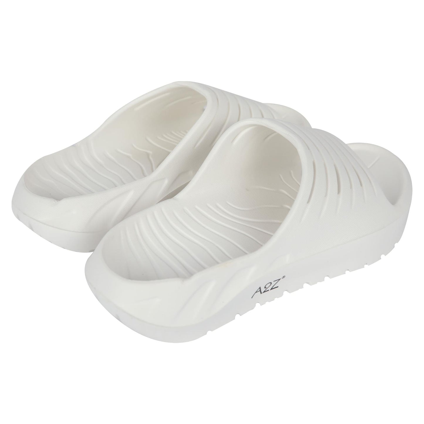 A2Z Mens Sliders Shower Sandals EVA Non Slip Slip On Pool Beach Slides Open Toe
