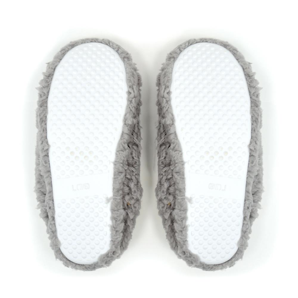 Women Slippers Winter Warm Teddy Fleece Upper Shoft Lining Non-Slip Mule Slipper