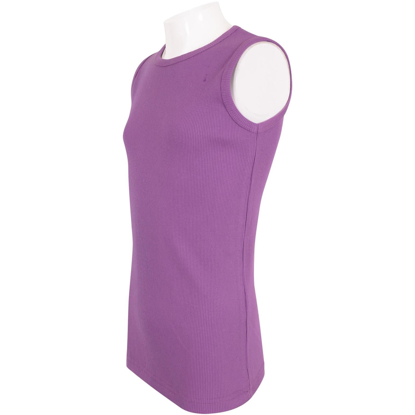 Kids Girls Boys Childrens Vest Top Tank Top Fitted 100% Rich Cotton 2-13 Years